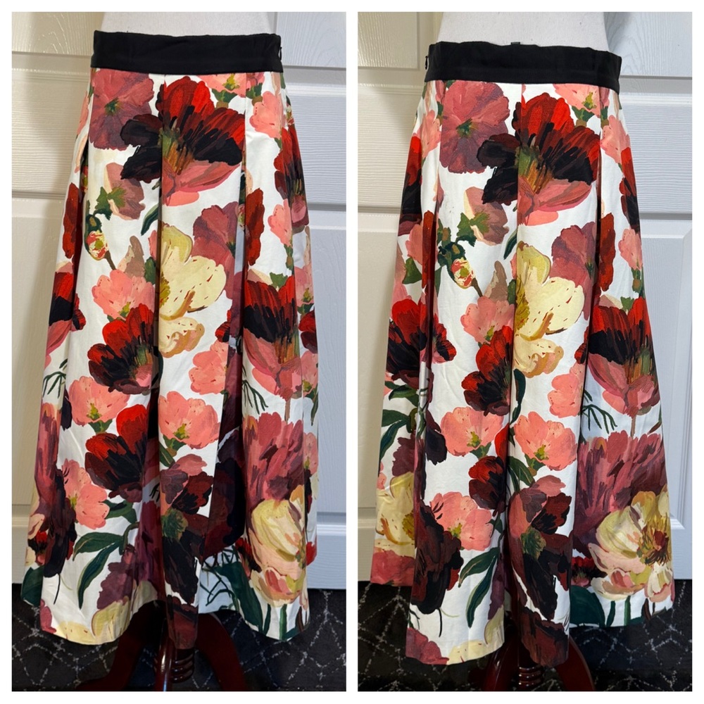 WHBM Poppy Full Midi Skirt - Picture 2 of 4